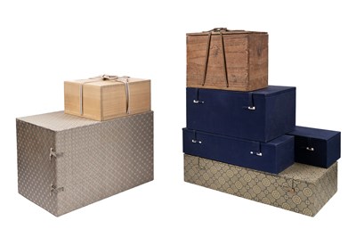 Lot 168 - SEVEN CHINESE AND JAPANESE OBJECT BOXES