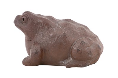 Lot 78 - A JAPANESE BIZEN 'TOAD' WATER DROPPER