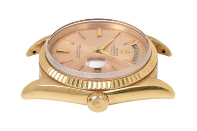 Lot 88 - A RARE MEN'S ROLEX 18K YELLOW GOLD AUTOMATIC WATCH.